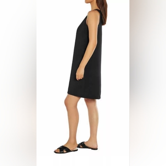 Banana Republic Black Sleeveless Shift Dress – L – NWT – $120 Retail - Picture 3 of 8